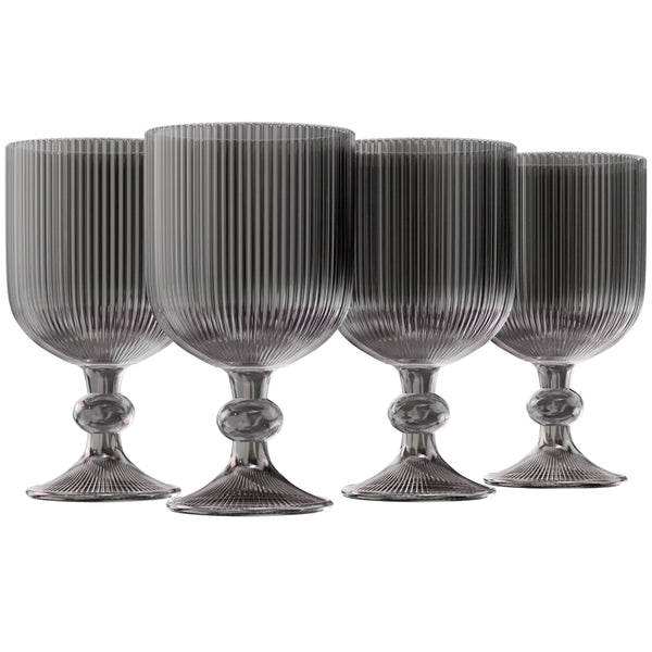 Ripple Drinking Glasses (Set of 4) - 6.5 oz