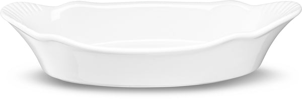 Kook Ceramic AU Gratin Baking Dishes, 12 oz, Set of 6, Black