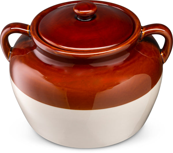 Ceramic Bean Pot, 5 Qt, Puebla Collection