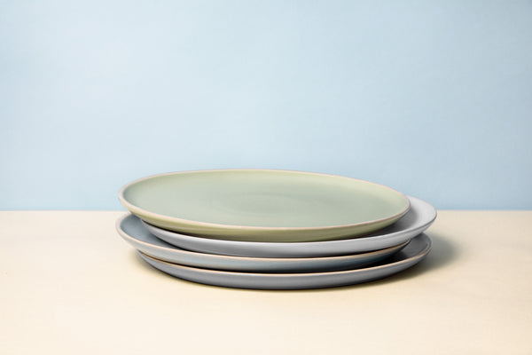 Dinner Plates, 10 inch, Set of 6, The Hamptons Collection