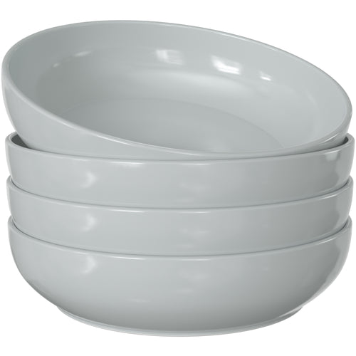 40 Ounces Soup Bowls, Salad Bowls, Cereal Bowls, Pasta Bowls, Pho Bowls,  Durable Porcelain Off White Bowls Set of 4, 7 Inch