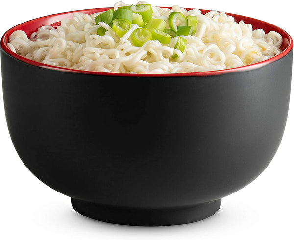 Asian Noodle Bowls, 34 oz, Set of 4-Dine-Kook-kook