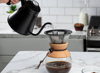 Gooseneck Pour Over Kettle, Stainless Steel, 27 oz