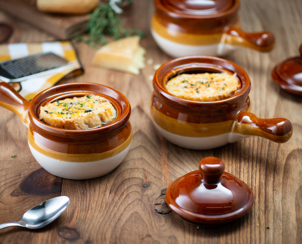 French Onion Soup Crocks, Set of 4-Dine-Kook-kook