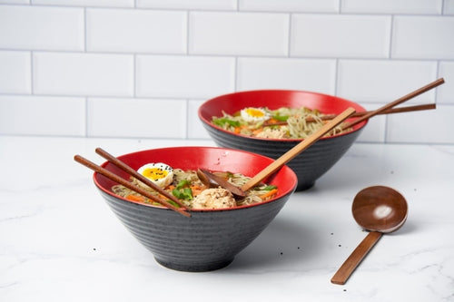 Japanese Ramen Bowls, 60 oz, Set of 2 – kook