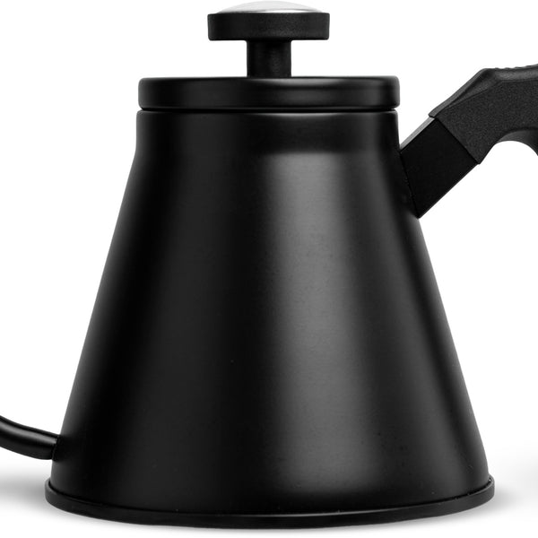  Kook Stovetop Gooseneck Kettle with Thermometer, for Pour Over  Coffee & Tea, Temperature Gauge, Electric, Compatible for Gas Stovetop, 3  Ply Stainless Steel Base, 27 oz: Home & Kitchen