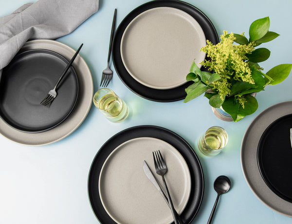 Salad Plates, 8.5 Inch, Set of 6, Nordic Collection